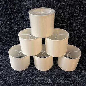 Clip On Lamp Shades for Chandelier Set of 6